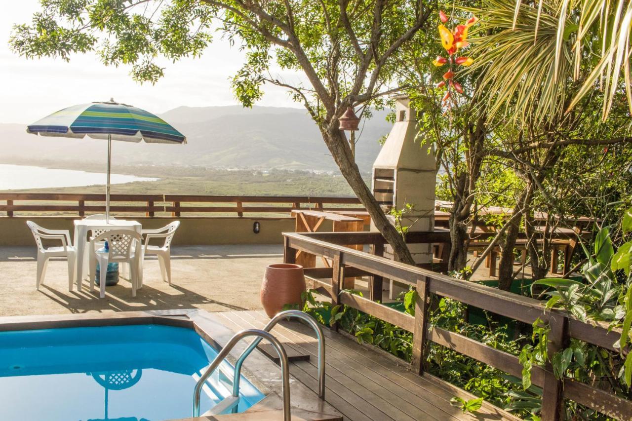 Casa Com Piscina E Incrivel Vista Para Lagoa Garopaba Dış mekan fotoğraf