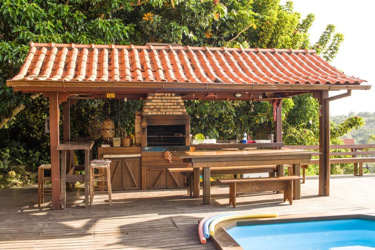 Casa Com Piscina E Incrivel Vista Para Lagoa Garopaba Dış mekan fotoğraf
