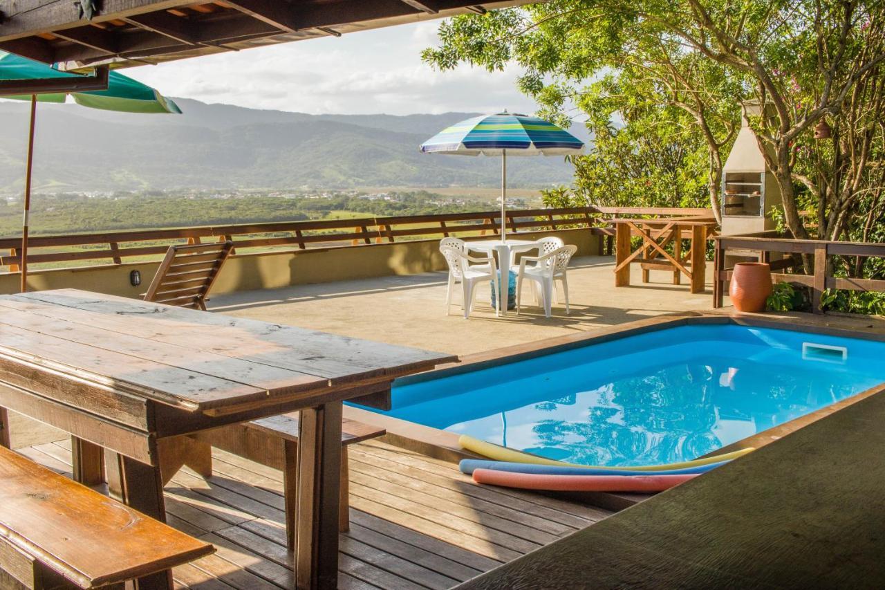 Casa Com Piscina E Incrivel Vista Para Lagoa Garopaba Dış mekan fotoğraf