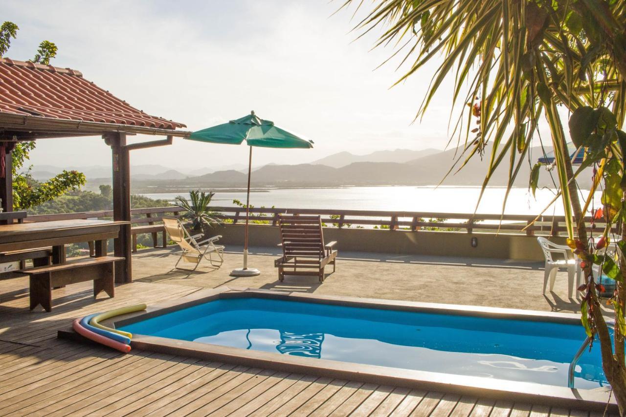 Casa Com Piscina E Incrivel Vista Para Lagoa Garopaba Dış mekan fotoğraf